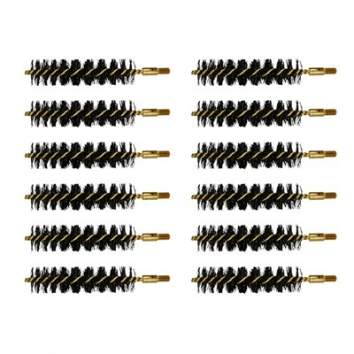 Brownells 58 Caliber Standard Line Powder Brush, Nylon Black 12 per Pack