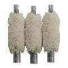 Brownells 12 Gauge Double-Up Mops, Cotton Pack of 3