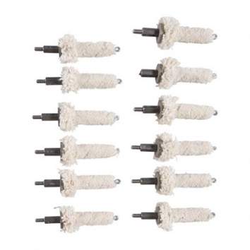 Brownells .223 Caliber Chamber Mop, Cotton Pack of 12