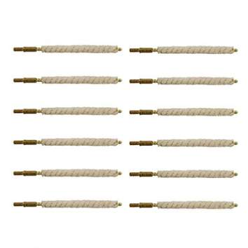 Brownells 20 Caliber Bore Mop, Cotton Pack of 12