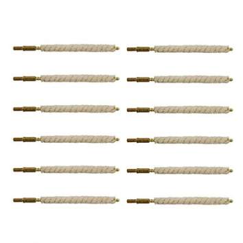 Brownells 20 Caliber Bore Mop Universal Handguns, Universal Rifles, Cotton Pack of 12