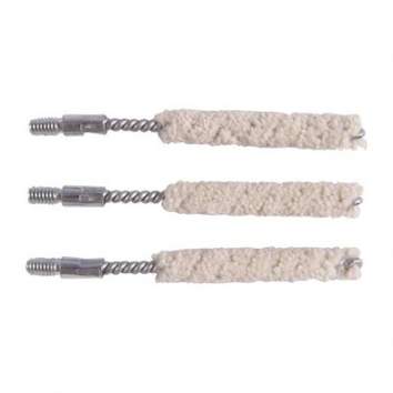 Brownells 270 Caliber Bore Mop Universal Handguns, Universal Rifles, Cotton Pack of 3