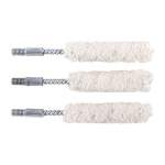 BROWNELLS 284-30 CALIBER BORE MOP UNIVERSAL HANDGUNS, UNIVERSAL RIFLES, COTTON PACK OF 3