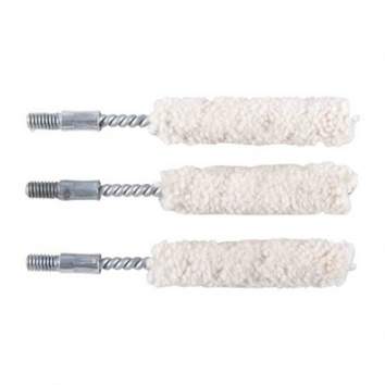 Brownells 284-30 Caliber Bore Mop Universal Handguns, Universal Rifles, Cotton Pack of 3