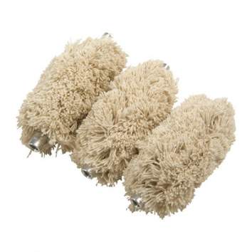 Brownells 37/40mm Double-Up Mops, Cotton Pack of 3