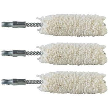 Brownells 44-45 Caliber Bore Mop, Cotton Pack of 3