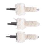 BROWNELLS .223 CALIBER CHAMBER WOOL MOP PACK OF 3
