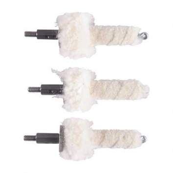 Brownells .223 Caliber Chamber Wool Mop Pack of 3