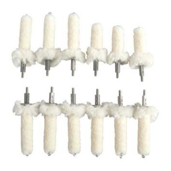 Brownells .308 Win Chamber Mop for AR-308 Pack of 12, Wool