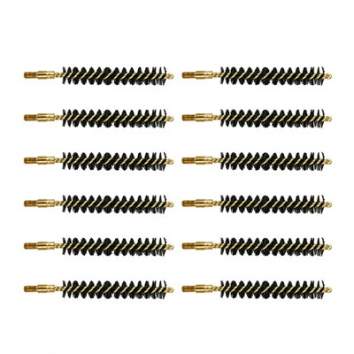 Brownells 35/38 SPL/357 Caliber Heavy Weight Rifle Brush, Nylon Pack of 12