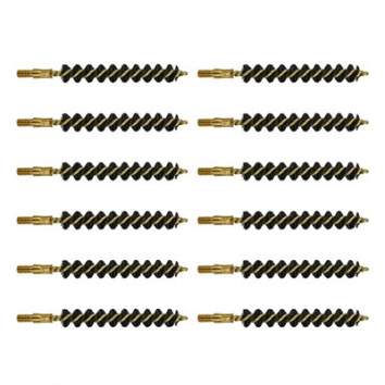 Brownells 8MM Caliber Heavy Weight Rifle Brush, Nylon Pack of 12