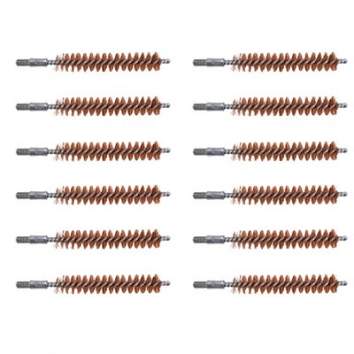BROWNELLS 222 REM/223 REM/300AAC CHAMBER BRUSH UNIVERSAL RIFLES, BRONZE PACK OF 12
