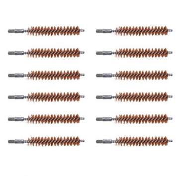 Brownells Small General Purpose Chamber Brush Universal Rifles, Bronze Pack of 12