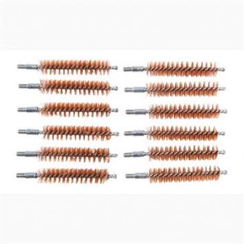 Brownells 44/45 Caliber Chamber Brush Universal Handguns, Bronze Pack of 12