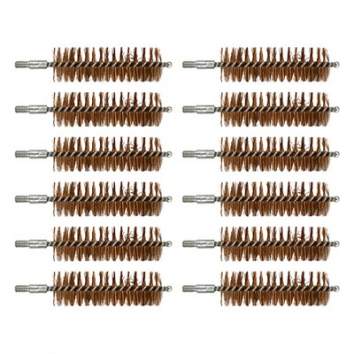 Brownells 20 Gauge Chamber Brush 8-32 Thread Universal Shotguns, Bronze Pack of 12