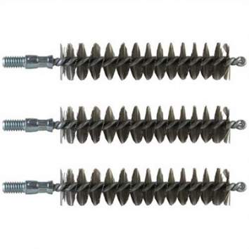 Brownells 44/45 Caliber Revolver Chamber Brush, Stainless Steel Pack of 3