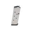 ED Brown 1911 Officer's Magazine 45 ACP 7 Round Stainless, Silver