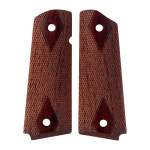 ED BROWN 1911 GOVERNMENT DOUBLE DIAMOND COCOBOLO GRIPS WALNUT