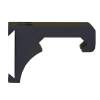 Badger Ordnance Angle Cosine Indicator Mount, Aluminum Matte Black