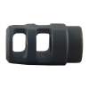 Badger Ordnance Micro Muzzle Brake 22 Caliber 1/2-28, Steel Matte Black