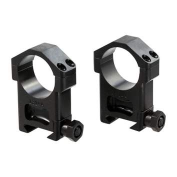 Badger Ordnance 30MM Ultra High Scope Rings, Steel Matte Black