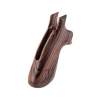 Hogue Smith & Wesson Miculek Competition Grips Fits K/L Frame, Round Butt Grip Wood Brown