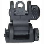 YANKEE HILL MACHINE AR-15 FLIP-UP TACTICAL REAR SIGHT BLACK