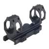 American Defense 30mm 0 MOA Scope Mount, Matte Black