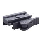 American Defense Aimpoint Micro T1/T2 Low QD Mount Standard Lever, Aluminum Black