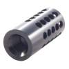 TACTICAL SOLUTIONS COMPENSATOR 22 CALIBER 1/2-28, ALUMINUM MATTE GLOSS BLACK