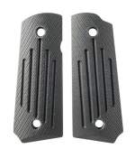 Harrison Design & Consulting 1911 Carry Groove Grips, Compact Black