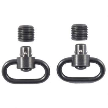 Grovtec Heavy Duty Push Button Swivels With Bases, Stainless Steel