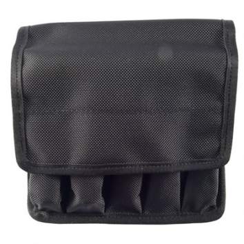 Tuff 5 In-Line Mag Pouch Double, Nylon Black