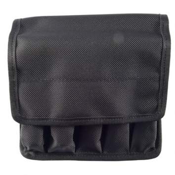 Tuff 5 In-Line Mag Pouch Double, Nylon Black