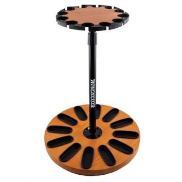 DI Armeria Equipment 12 Gun Rotating Rack, Wood Grain