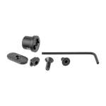 IMPACT WEAPONS COMPONENTS QD ROTATION LIMITED SLING MOUNT-N-SLOT, MATTE BLACK