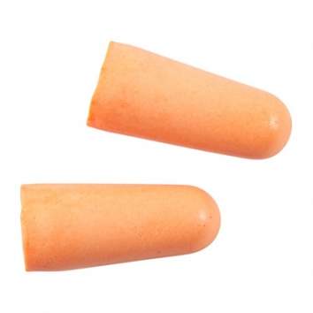 Radians Foam Ear Plugs, Orange 100 Per Pack