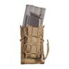 High Speed Gear Double Decker Taco Mag Pouch, Nylon Coyote