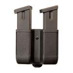 BLACKHAWK DOUBLE STACK DOUBLE MAG CASE, POLYMER BLACK
