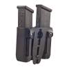 Blackhawk Double Stack Double Mag Case, Polymer Black