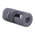 PRIMARY WEAPONS J-TAC47 COMPENSATOR 30 CALIBER 14-1 LH, STAINLESS STEEL MATTE BLACK