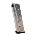 Chip Mccormick Custom Shooting Star Magazine .38 Super 10 Round Stainless Steel, Silver