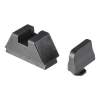 Ameriglo XL Opt Comp Sights Serrated .315