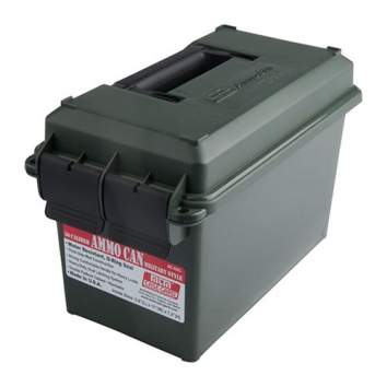 MTM Ammo Can Bulk Ammo 50 Caliber, Polymer Green