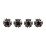 VZ Grips DPL Screws Full Size, Steel Pack Of 4