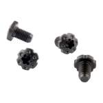 VZ GRIPS DPL SCREWS FULL SIZE, BLACK OUT PACK OF 4