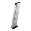 Tripp Research 1911 Commander, Government 8 Round, 45 Auto (ACP) Magazine, Stainless Steel Silver