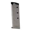 Tripp Research 1911 Commander, Government 7 Round Magazine, Stainless Steel Silver