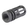 Bravo Extended A2 Flash Suppressor 22 Caliber AR-15, M16  1/2 28 Steel Black