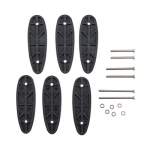 Kinetic's X-Ray LOP Spacer Set Black Plastic